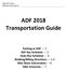 ADF 2018 Transportation Guide