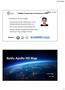 Baidu Apollo HD Map 21/11/2018. Intelligent Transportation and Autonomous Vehicles. Introduction to Dr. Ma Changjie. Organizer: