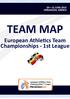 20 21 JUNE 2015 HERAKLION, GREECE. TEAM MAP European Athletics Team Championships - 1st League