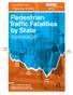 Pedestrian Traffic Fatalities by State