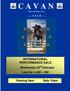 C A V A N INTERNATIONAL PERFORMANCE SALE. Wednesday 25 th February Lots No. s Horse Marketing Centre S A L E