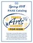 Spring PAAK Catalog