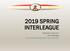 2019 SPRING INTERLEAGUE. Presented by Paul Dini ADA Interleague