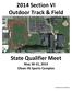 2014 Section VI Outdoor Track & Field