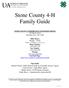 Stone County 4-H Family Guide