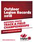 Outdoor Legion Records 2018