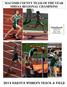 MACOMB COUNTY TEAM OF THE YEAR MHSAA REGIONAL CHAMPIONS. School Records 3200m Run High Jump 4x400m Relay Dakota WOMEN S TRACK & FIELD