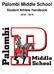 Palombi Middle School. Student Athlete Handbook