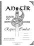 Revised 14 July 2004 Diarmuid de Rosas, Kingdom Rapier Marshal. Skapti Torinson, Rex An Tir. Asa Starradottir, Regina An Tir