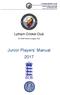 Lytham Cricket Club. An ECB Premier League Club