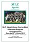MLC Aquatic Long Course Meet Afternoon Program
