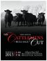 ATTLEMENS. Special Thanks. Welcome, THE BULL SALE. - The Cattlemens Cut 5 F PAGE 1 FIRST ANNUAL CATTLECO