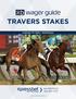 TRAVERS STAKES XPRESS ( ) AUGUST 27, 2016 SARATOGA. National Gambling Support Line