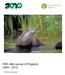 Fifth otter survey of England Technical report
