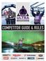 COMPETITOR GUIDE & RULES
