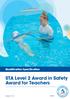 Qualification Specification. STA Level 2 Award in Safety Award for Teachers Y T. Version 18.1