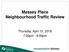 Massey Place Neighbourhood Traffic Review