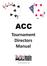 ACC Tournament Directors Manual