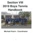 Section VIII 2019 Boys Tennis Handbook