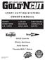 CRARY CUTTING SYSTEMS OWNER S MANUAL
