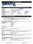 SAFETY DATA SHEET. Product: Mint Grit SECTION 1 STATEMENT OF CHEMICAL PRODUCT AND COMPANY IDENTIFICATION