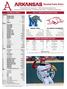 Baseball Game Notes. FEB. 27 vs. MEMPHIS BAUM-WALKER STADIUM