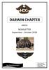 DARWIN CHAPTER. #9959 NEWSLETTER September - October POSTAL ADDRESS: HOG Darwin chapter PO Box WINNELLIE NT 0821