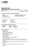 Safety data sheet TERMIDOR(R) SC finished spray solution Revision date : 2006/07/12 Page: 1/7
