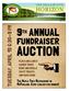 AUCTION. 9 th ANNUAL FUNDRAISER TUESDAY, APRIL 15 6:30-9 PM. The Maple Tree Restaurant in McFarland. Come earlier for dinner!