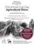 21st Annual Cup Day Agricultural Show