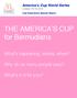 THE AMERICA S CUP for Bermudians