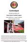 CentreSpot. The official news bulletin of the. Essex Senior Football League. Season 2018/19 Issue 5 Sunday 2 nd September
