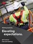 United States. Meeting standards. Elevating expectations. 3M Protecta. Full Line Catalog