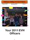 Elkhorn Valley H.O.G. News. Chapter #1397 January 2011 Volume 1. Your 2011 EVH Officers
