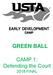 GREEN BALL. CAMP 1: Defending the Court 2018 FINAL