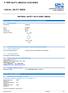 P-TERT-BUTYL BENZOIC ACID MSDS. CAS-No.: MSDS MATERIAL SAFETY DATA SHEET (MSDS)