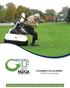 Complete Accessibility Capital Campaign. Eliminating barriers for participation in the life-changing Return to Golf program