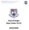 Club of Origin Boys Under 13 LO 2019/2020
