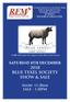 SATURDAY 8TH DECEMBER 2018 BLUE TEXEL SOCIETY SHOW & SALE