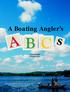 A Boating Angler s. by Art Michaels photos by the author