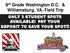 8 th Grade Washington D.C. & Williamsburg, VA. Field Trip ONLY 3 STUDENT SPOTS AVAILABLE! PAY YOUR DEPOSIT TO SAVE YOUR SPOT!!