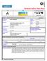 Material Safety Data Sheet