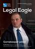 Legal Eagle. Gamekeeper jailed