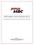 PRO-MAC RULE BOOK 2017