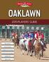 OAKLAWN 2015 PLAYERS GUIDE CLICK TO JUMP TO DESIRED SECTION