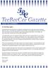 TeeBeeCee Gazette FROM THE CHAIRMAN. It s that time again MARCH 2014