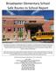 Broadwater Elementary School Safe Routes to School Report