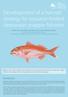 Development of a harvest strategy for resource-limited deepwater snapper fisheries