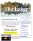 The Laker. Morrison Lake News ISSUE 12 FALL 2012 LAKE WATCH. Another great summer on ML! Morrison Lake Rate Payers Association