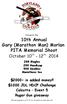 10th Annual Gary (Marathon Man) Morlan PITA Memorial Shoot
